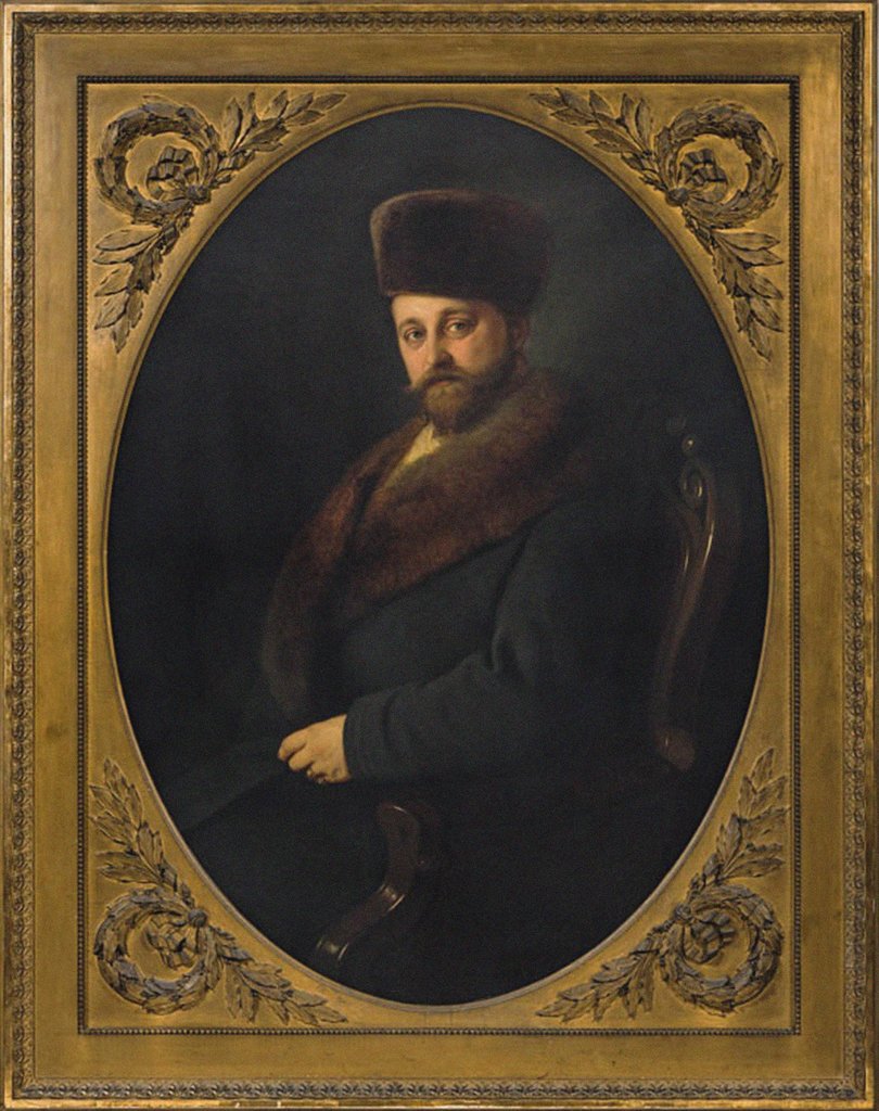 Detail of Portrait of the General Pavel Petrovich Ushakov, 1866 by Anonymous