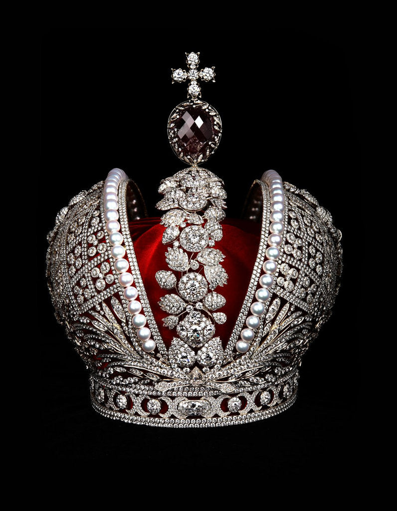 Detail of The Imperial Crown of Catherine II the Great by Anonymous