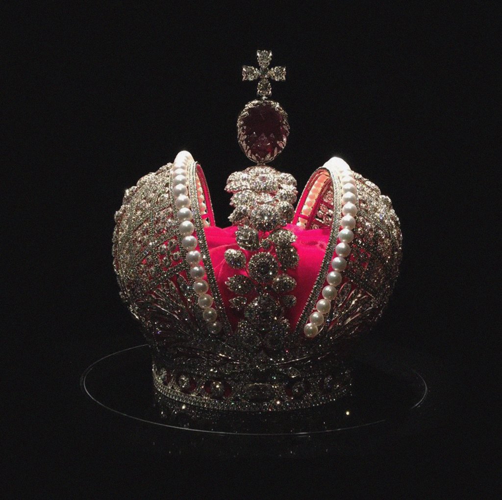Detail of The Imperial Crown of Catherine II the Great by Anonymous
