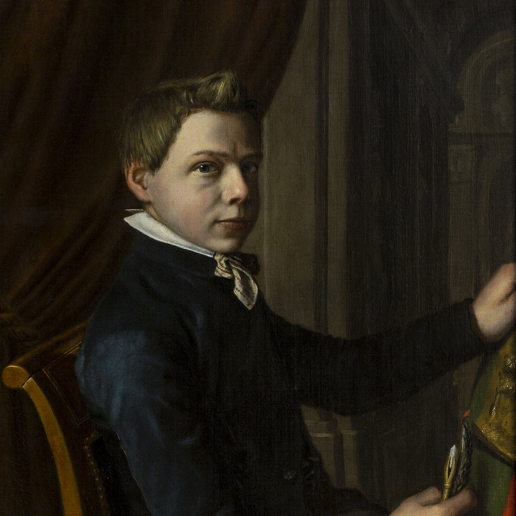 Detail of Self-Portrait, 1852 by Anonymous