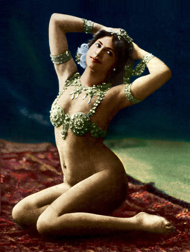 Detail of Mata Hari in La Scala, 1911 by Anonymous