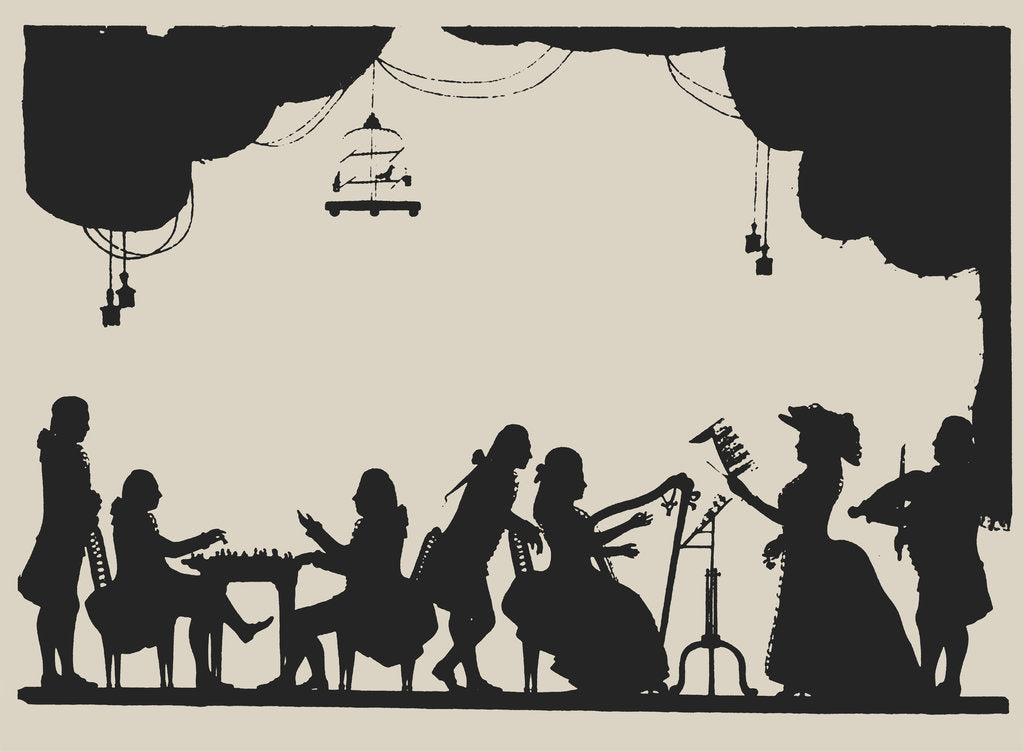 Detail of Concert at the court of Emperor Paul I in Saint Petersburg, c. 1785 by Anonymous