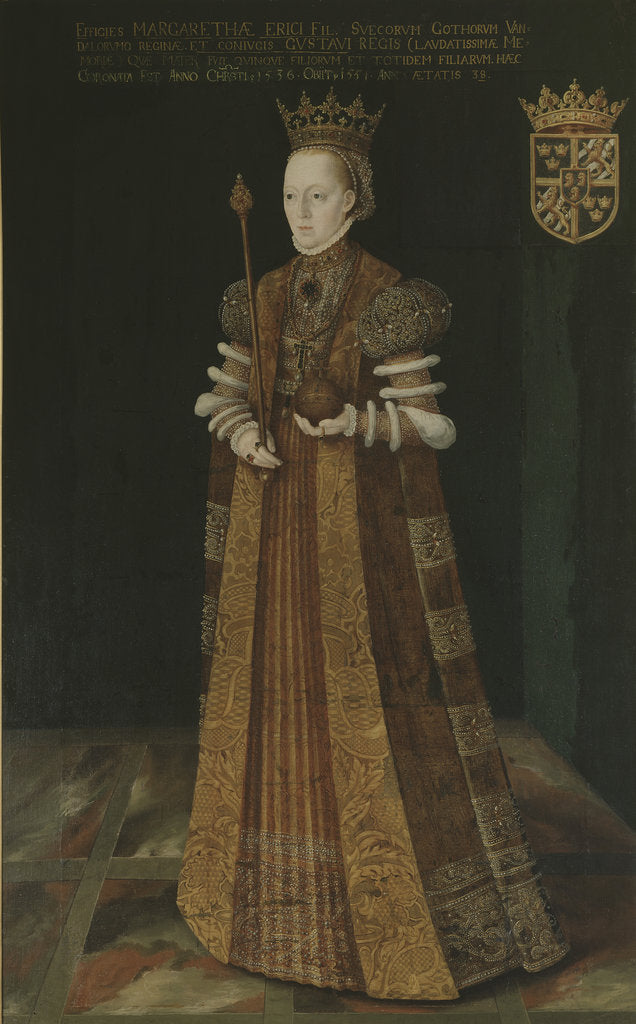 Detail of Queen Margaret Leijonhufvud of Sweden by Anonymous