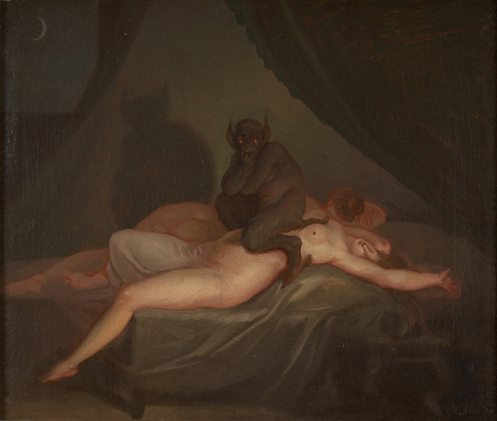Detail of The Nightmare, 1800 by Anonymous