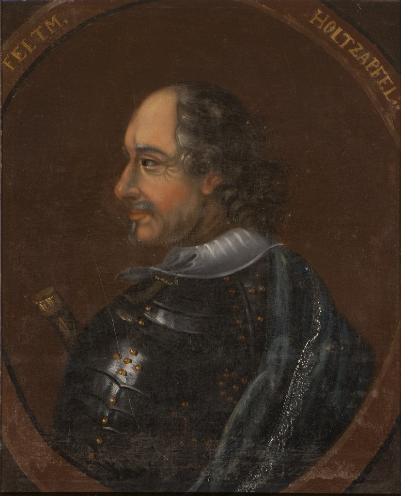 Detail of Portrait of Count Peter Melander of Holzappel by Anonymous