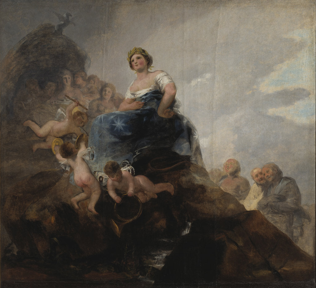 Detail of Poetry and Poets by Anonymous