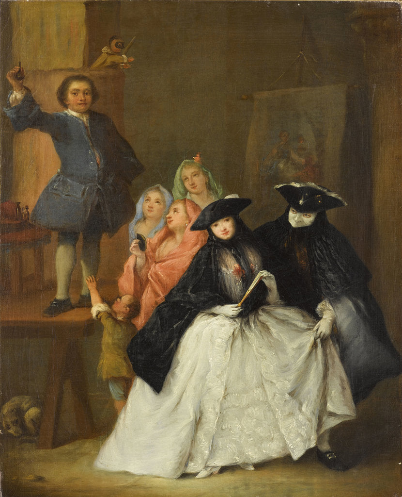 Detail of The Charlatan, ca 1757 by Anonymous