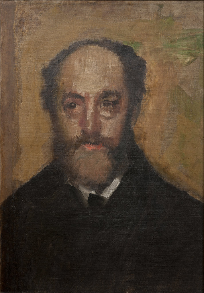 Detail of Portrait of the Art Critic Émile Durand-Gréville by Anonymous