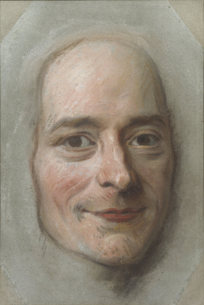 Detail of Portrait of Francois Marie Arouet de Voltaire by Anonymous