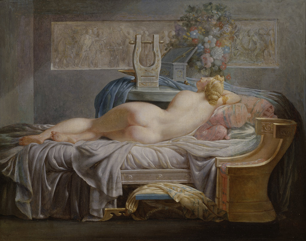 Detail of Sappho by Anonymous