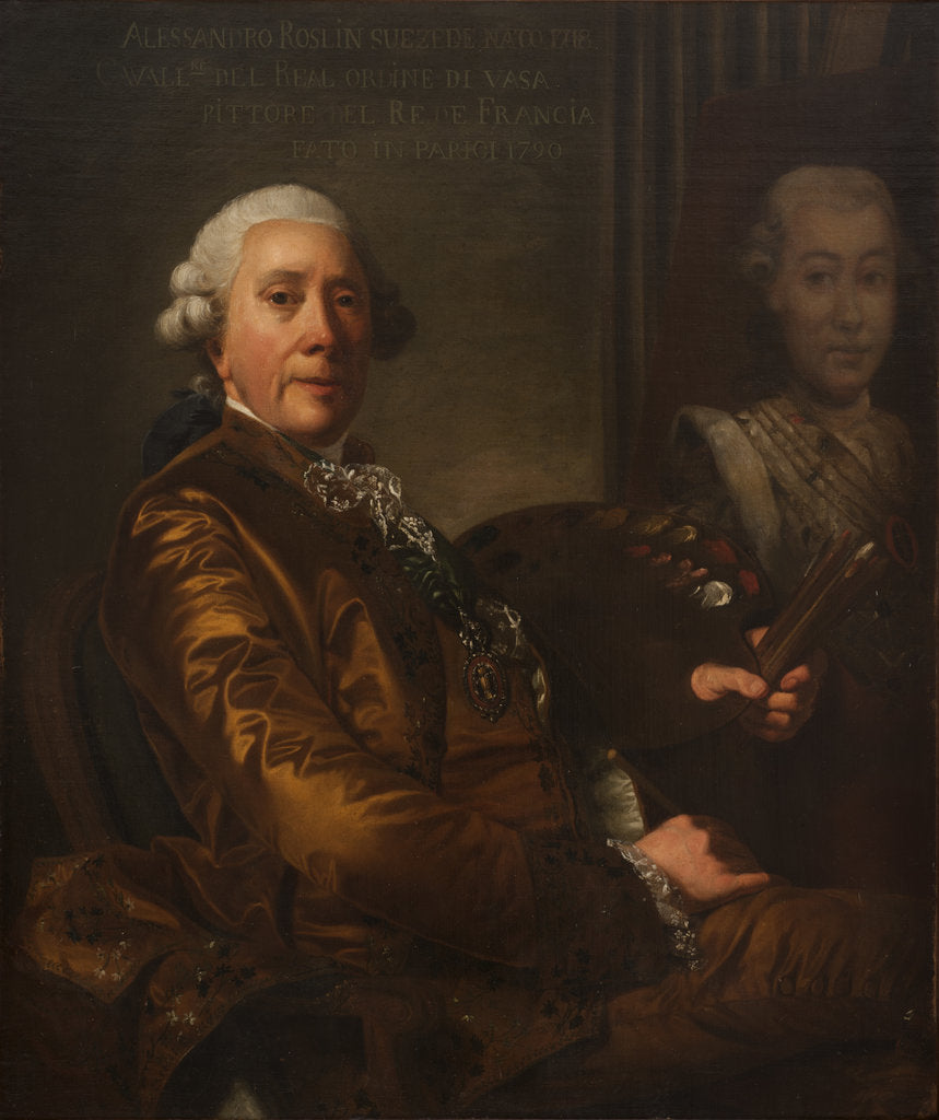 Detail of Self-Portrait by Anonymous