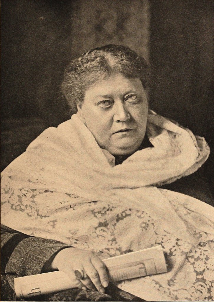Detail of Helena Blavatsky, c. 1889 by Anonymous