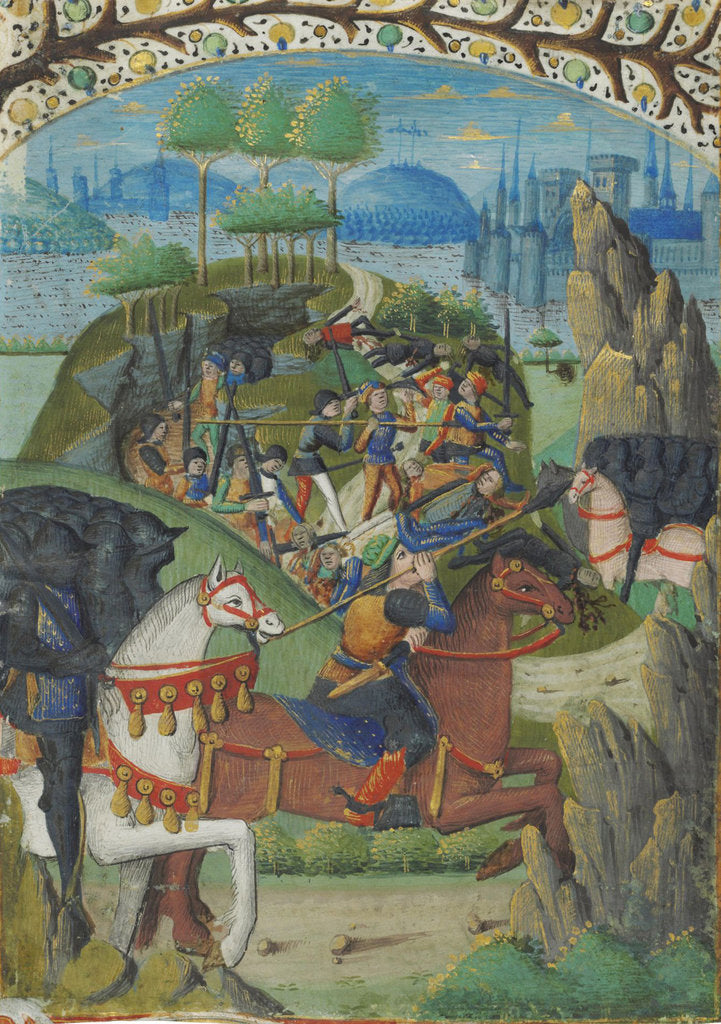 Detail of Hannibal defeated the Romans by Anonymous