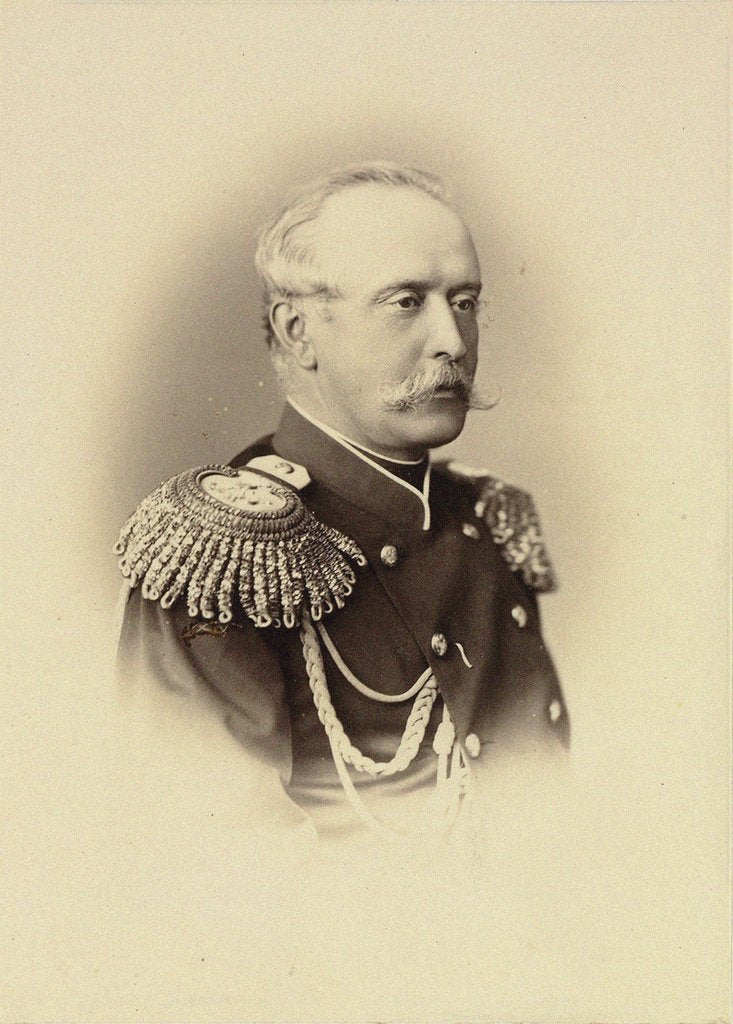 Detail of Portrait of Count Count Pyotr Andreyevich Shuvalov, 1873 by Anonymous