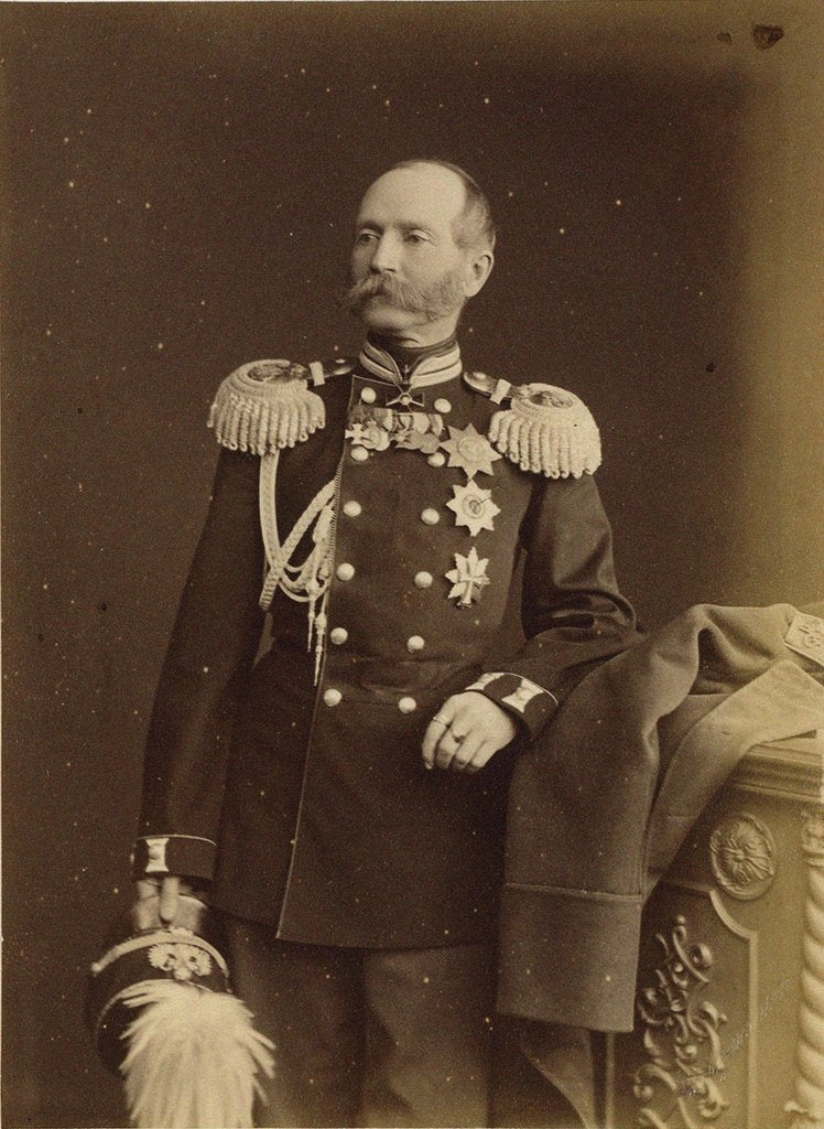 Detail of Portrait of General Fyodor Fyodorovich Trepov, 1874 by Anonymous