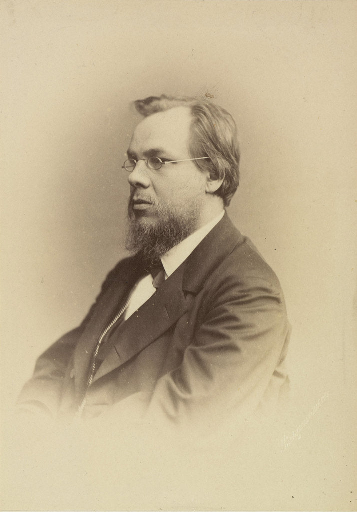 Detail of Portrait of Doctor Sergey Petrovich Botkin, c. 1874 by Anonymous