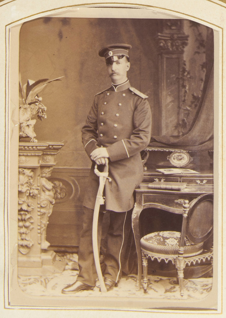 Detail of Portrait of George I, King of the Hellenes, 1877 by Anonymous