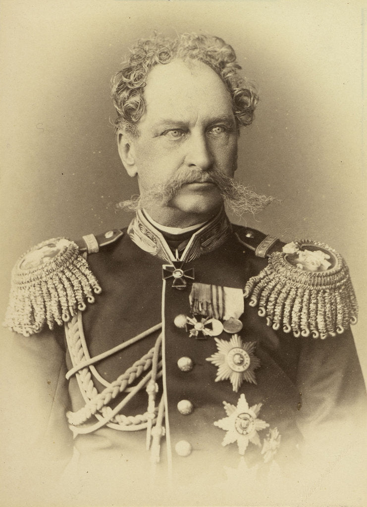 Detail of Portrait of General Count Vasily Alekseevich Perovsky, ca 1857 by Anonymous