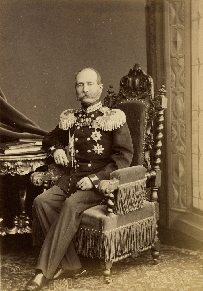 Detail of Portrait of General Fyodor Fyodorovich Trepov, c. 1874 by Anonymous