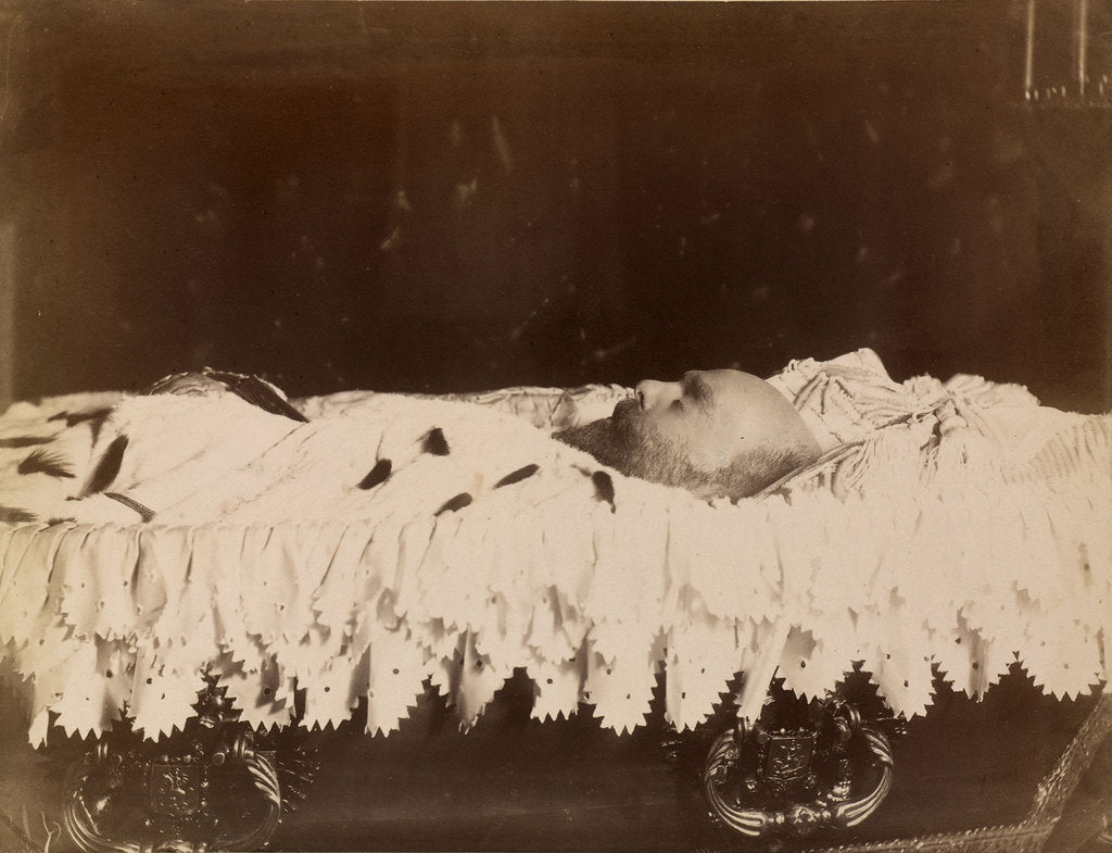 Detail of Emperor Alexander III on His Deathbed, 1894 by Anonymous