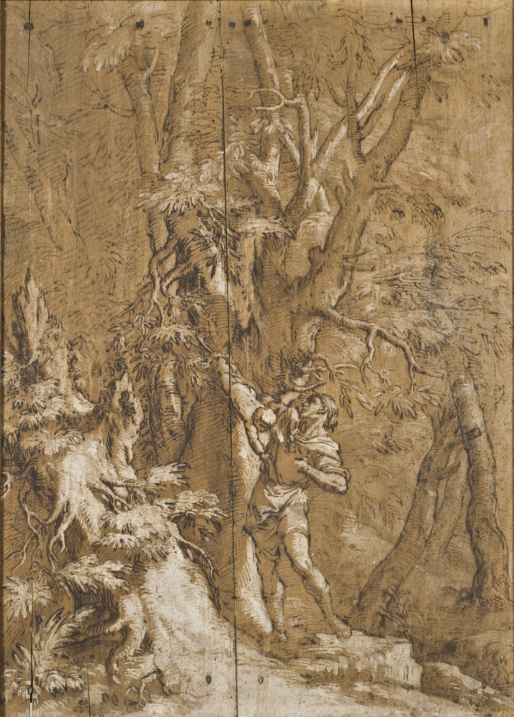 Detail of The Abandoned Oedipus by Anonymous