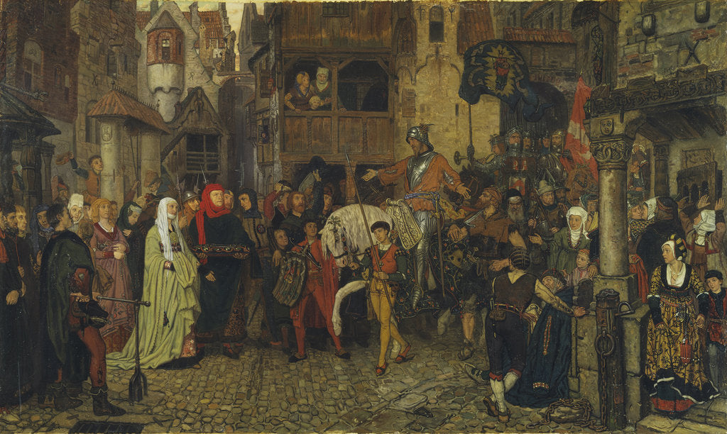 Detail of The Entry of Sten Sture the Elder into Stockholm, 1864 by Anonymous