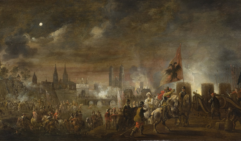 Detail of The Siege of Magdeburg, 1631, 1650 by Anonymous
