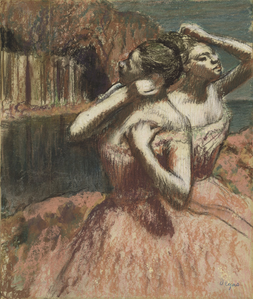 Detail of Two Dancers by Anonymous