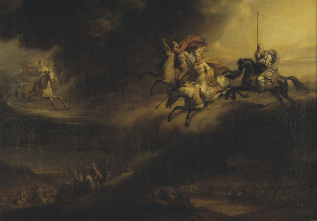 Detail of The Ride of the Valkyries by Anonymous