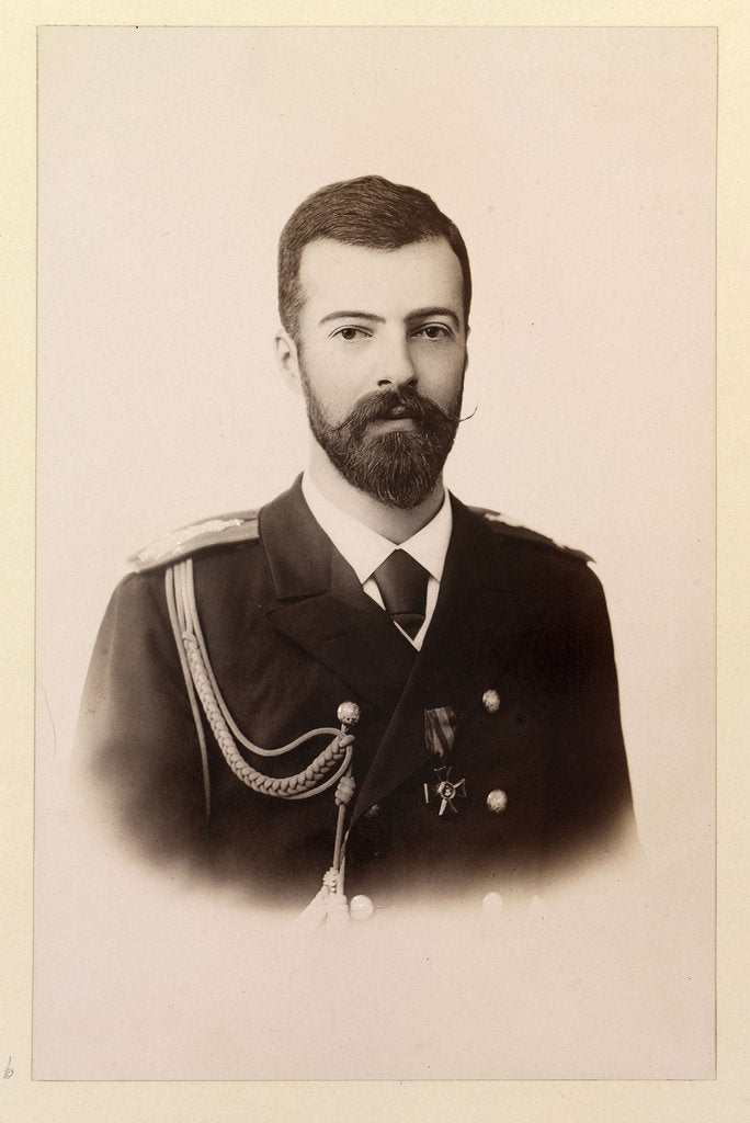 Detail of Grand Duke Alexander Mikhailovich of Russia, ca 1894 by Anonymous