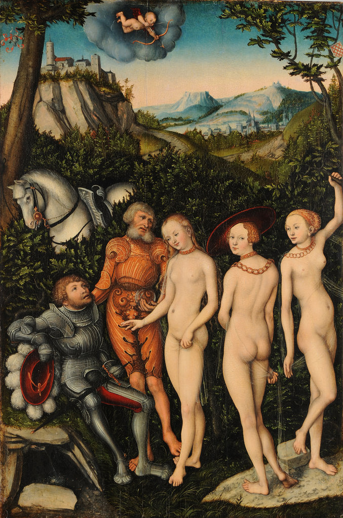 Detail of The Judgement of Paris, 1528 by Anonymous