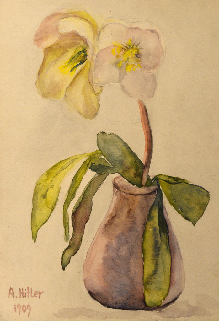 Detail of Flower still life, 1909 by Anonymous