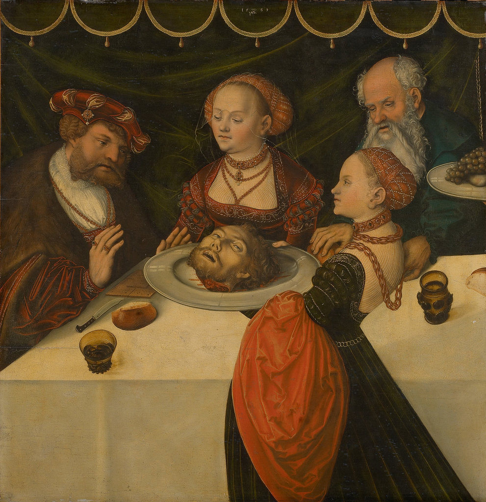Detail of Feast of Herod, 1539 by Anonymous