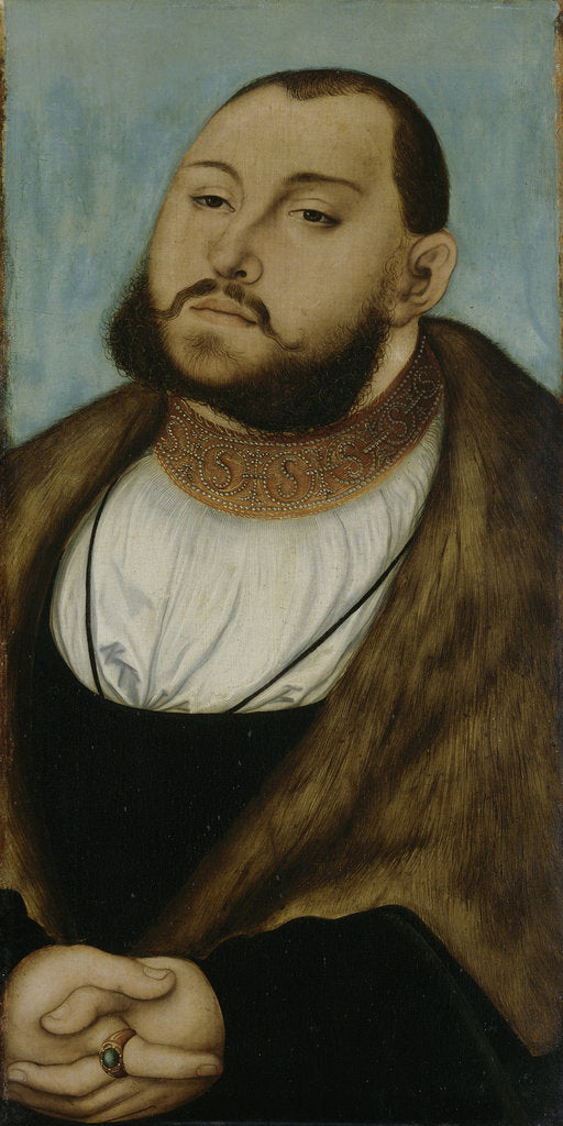 Detail of John Frederick I, Elector of Saxony, 1532 by Anonymous