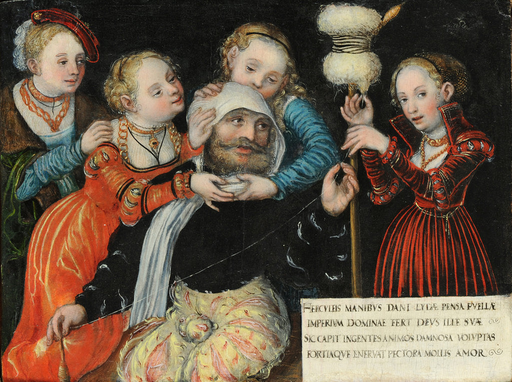 Detail of Hercules with Omphale, ca 1537 by Anonymous