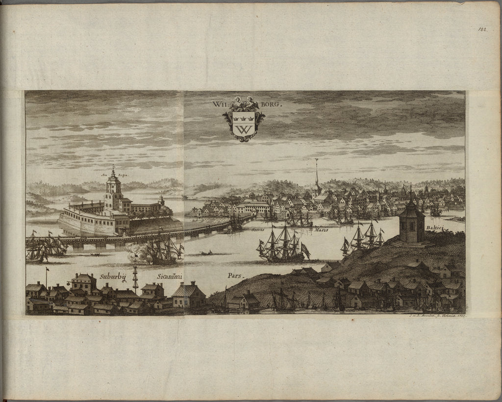 Detail of View of Vyborg, Between 1667 and 1700 by Anonymous