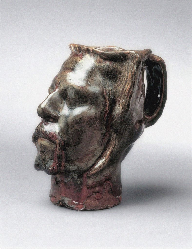 Detail of Jug in the Form of a Head. Self-portrait, 1889 by Anonymous