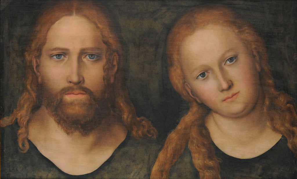 Detail of Christ and Mary, ca 1516-1520 by Anonymous