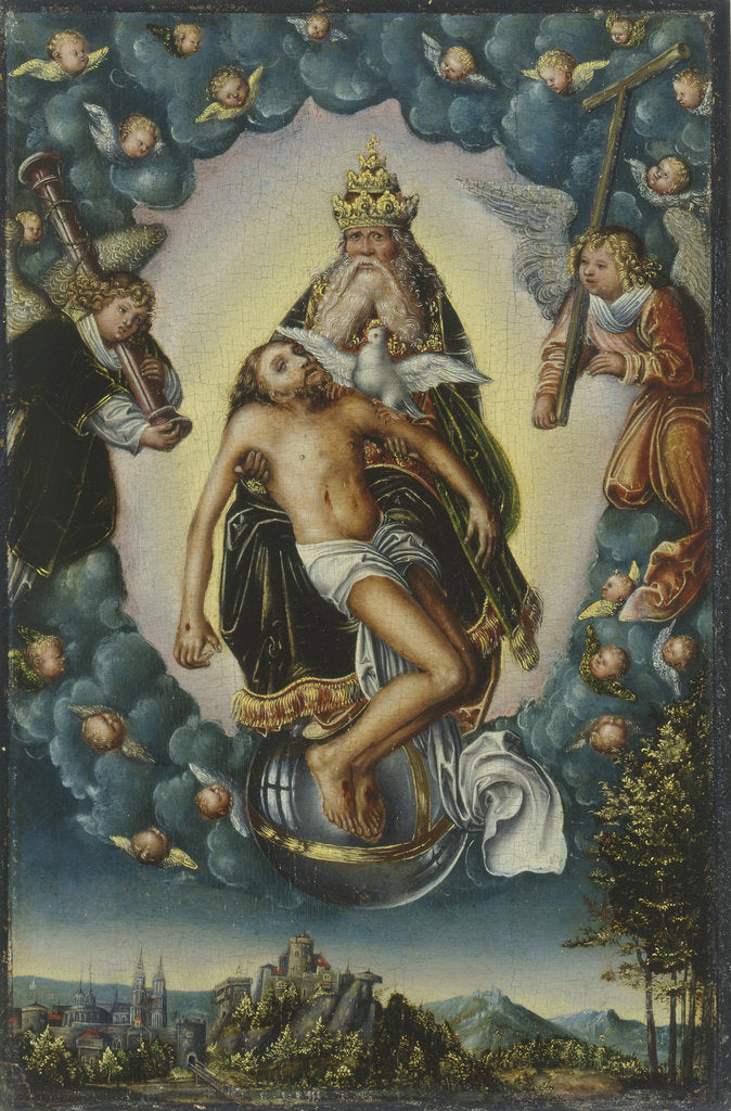 Detail of The Holy Trinity, ca 1516-1518 by Anonymous