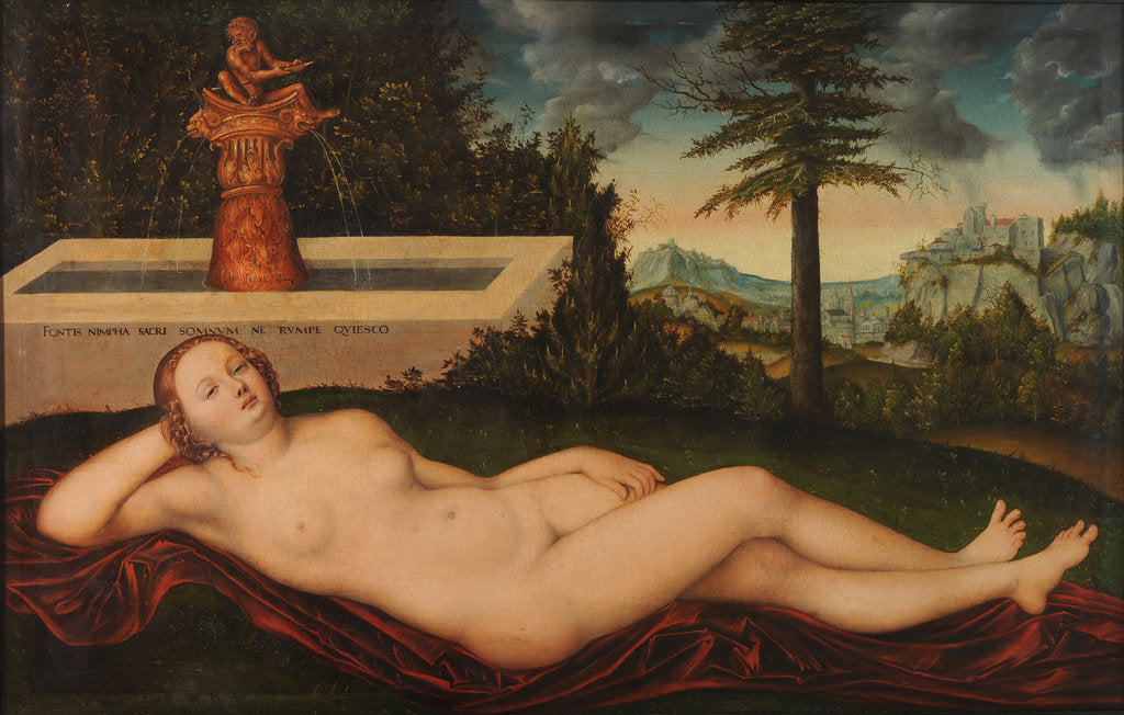 Detail of The Nymph of the spring, 1518 by Anonymous