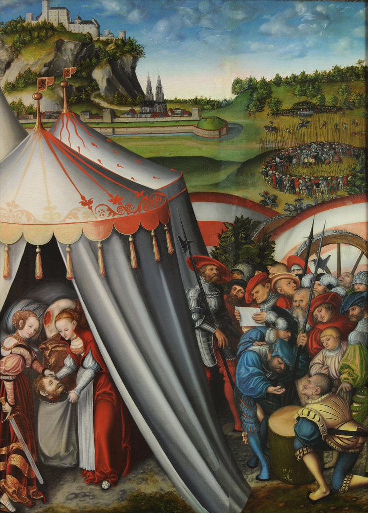 Detail of The death of Holofernes, 1531 by Anonymous