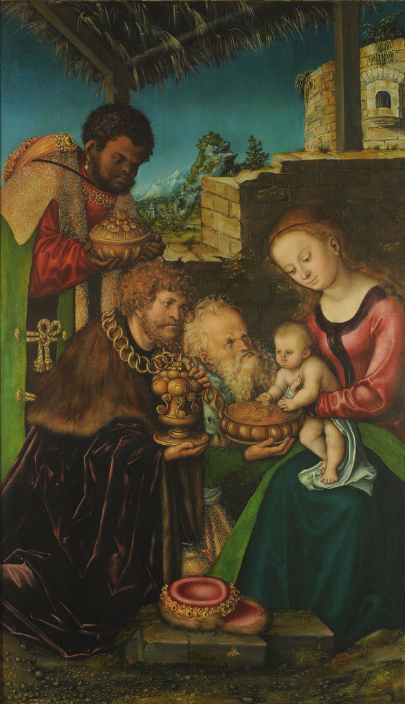 Detail of The Adoration of the Magi, ca 1515 by Anonymous