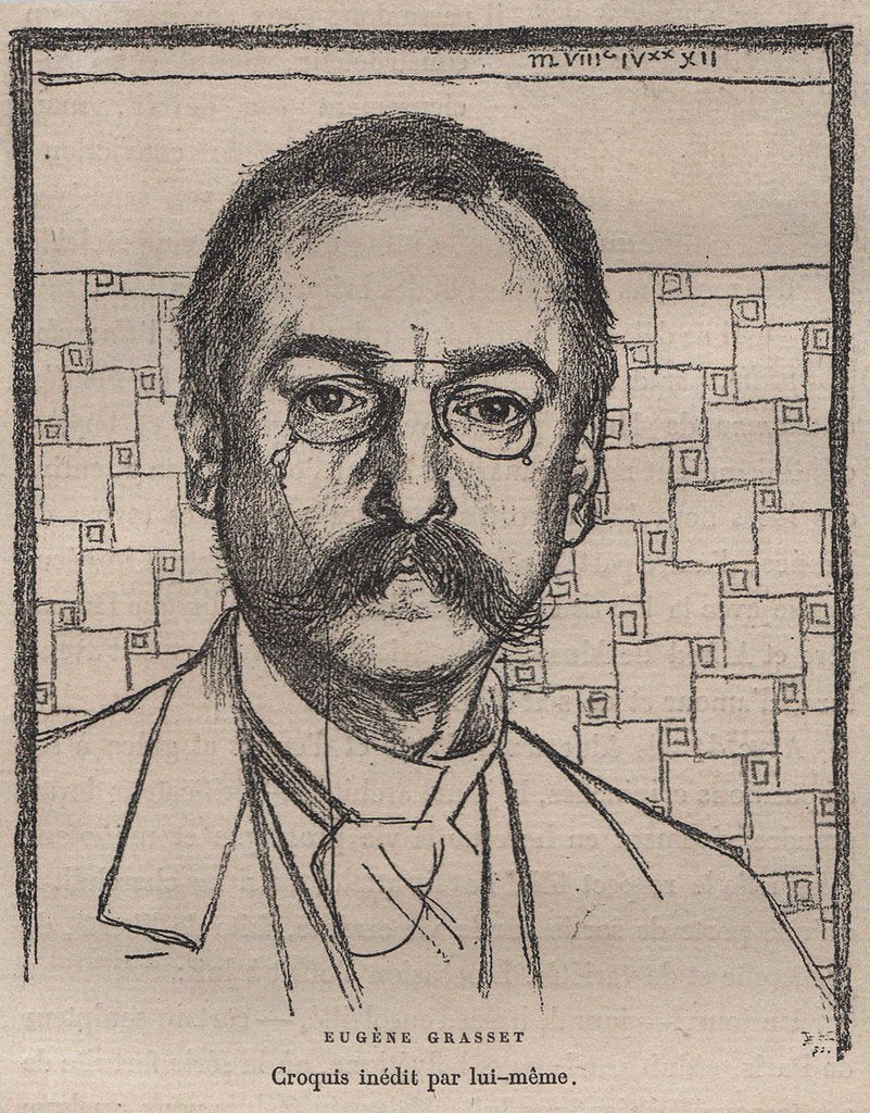 Detail of Self-Portrait, 1892 by Anonymous