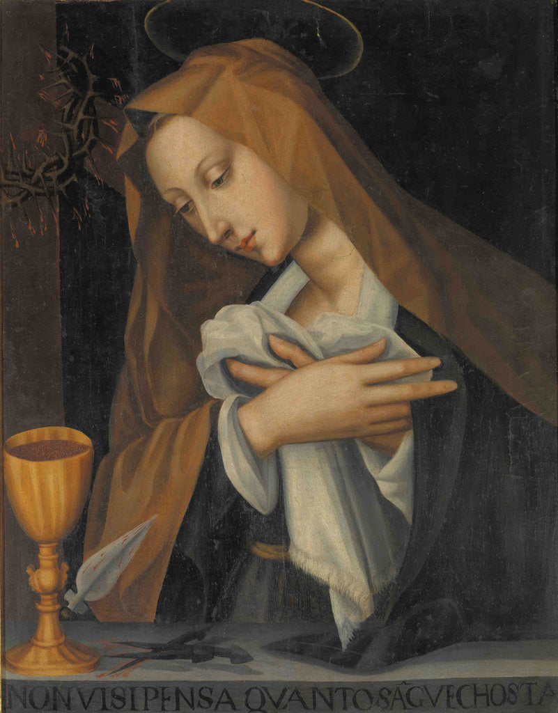 Detail of Mater Dolorosa, ca 1580-1582 by Anonymous