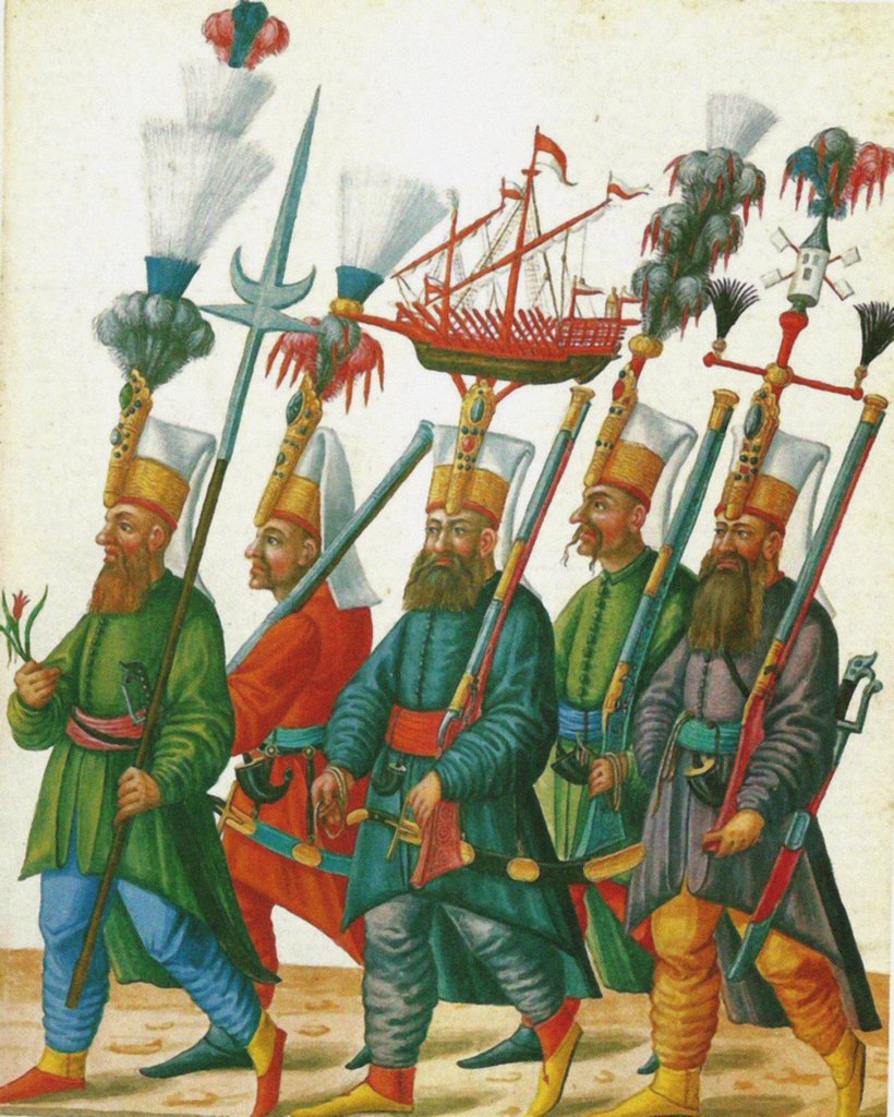 Detail of The Janissaries by Anonymous