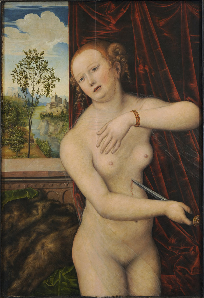 Detail of The Suicide of Lucretia, ca 1518 by Anonymous