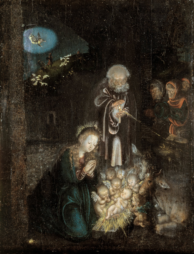 Detail of The Nativity of Christ, ca 1515-1520 by Anonymous