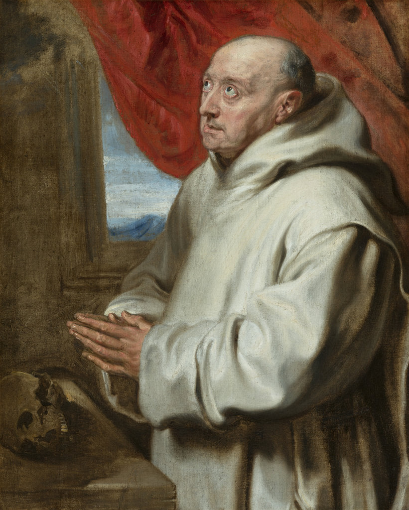 Detail of Saint Bruno of Cologne, c. 1620 by Anonymous