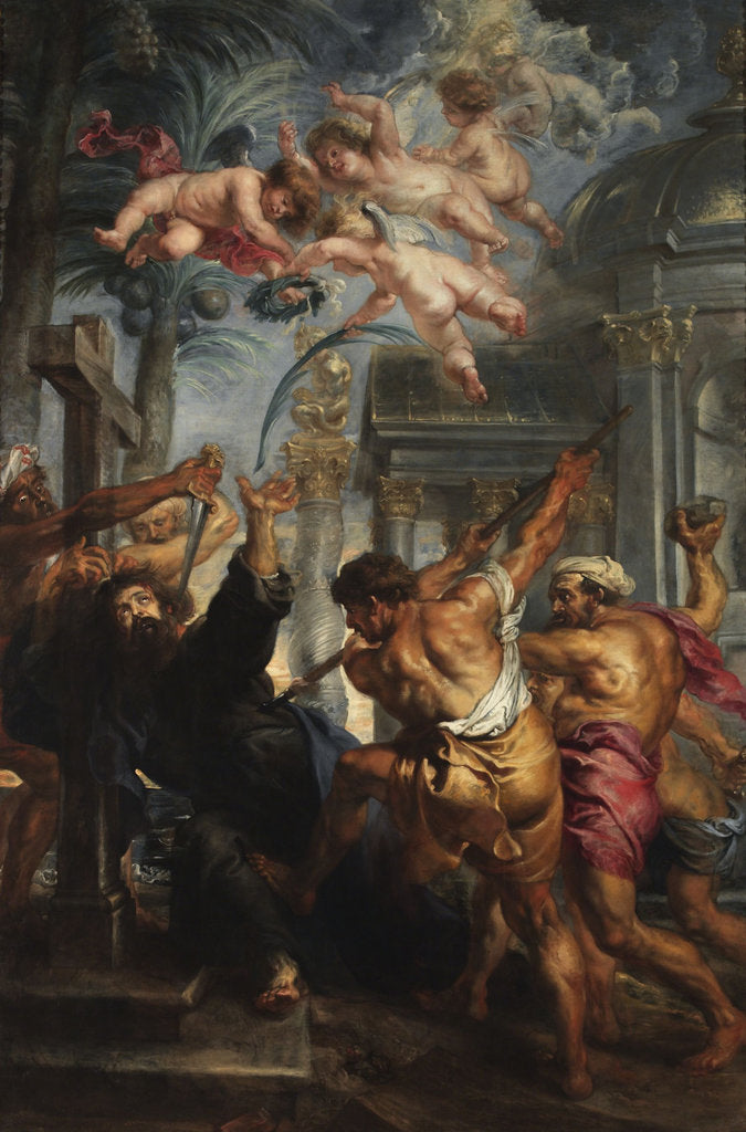Detail of The Martyrdom of Saint Thomas, ca 1637 by Anonymous