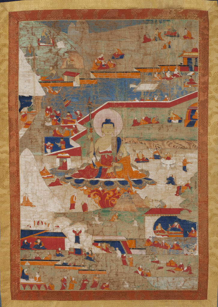 Detail of Jataka, End of 17th-Early 18th cen by Anonymous